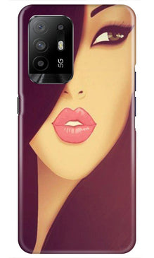 Girlish Mobile Back Case for Oppo F19 Pro Plus  (Design - 130)