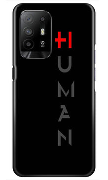 Human Mobile Back Case for Oppo F19 Pro Plus  (Design - 141)