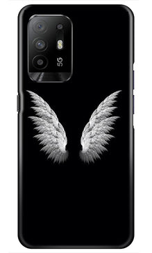 Angel Mobile Back Case for Oppo F19 Pro Plus  (Design - 142)