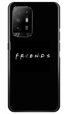 Friends Mobile Back Case for Oppo F19 Pro Plus  (Design - 143)