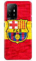 FCB Football Case for Oppo F19 Pro Plus  (Design - 174)