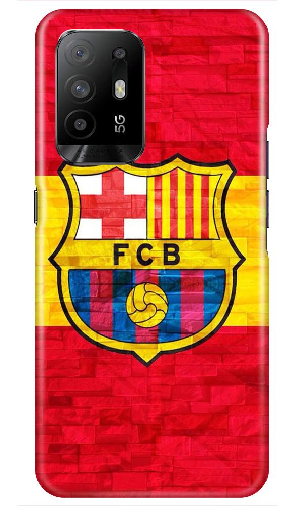 FCB Football Case for Oppo F19 Pro Plus  (Design - 174)