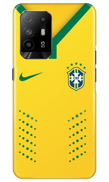 Brazil Mobile Back Case for Oppo F19 Pro Plus  (Design - 176)