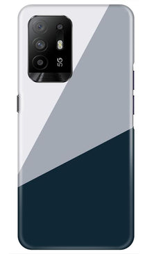 Blue Shade Mobile Back Case for Oppo F19 Pro Plus (Design - 182)