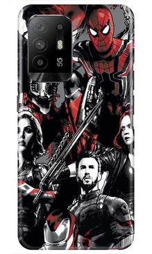 Avengers Mobile Back Case for Oppo F19 Pro Plus (Design - 190)