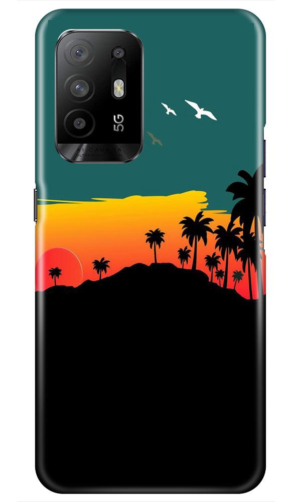 Sky Trees Case for Oppo F19 Pro Plus (Design - 191)