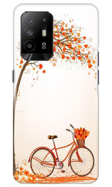 Bicycle Mobile Back Case for Oppo F19 Pro Plus (Design - 192)
