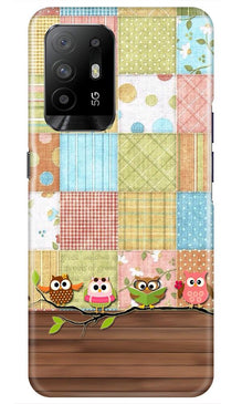 Owls Mobile Back Case for Oppo F19 Pro Plus (Design - 202)