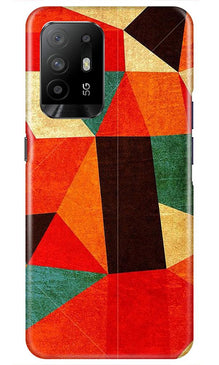 Modern Art Mobile Back Case for Oppo F19 Pro Plus (Design - 203)