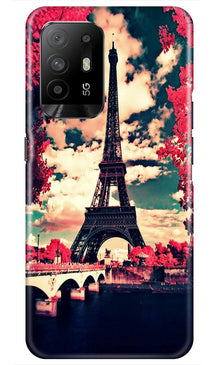 Eiffel Tower Mobile Back Case for Oppo F19 Pro Plus (Design - 212)