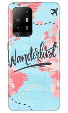 Wonderlust Travel Mobile Back Case for Oppo F19 Pro Plus (Design - 223)