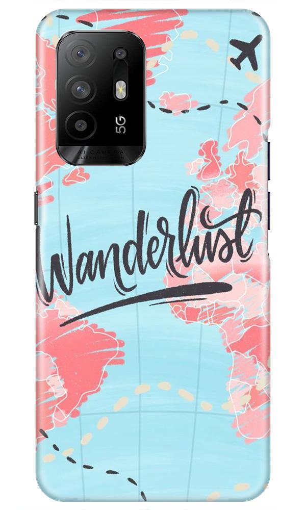 Wonderlust Travel Case for Oppo F19 Pro Plus (Design No. 223)
