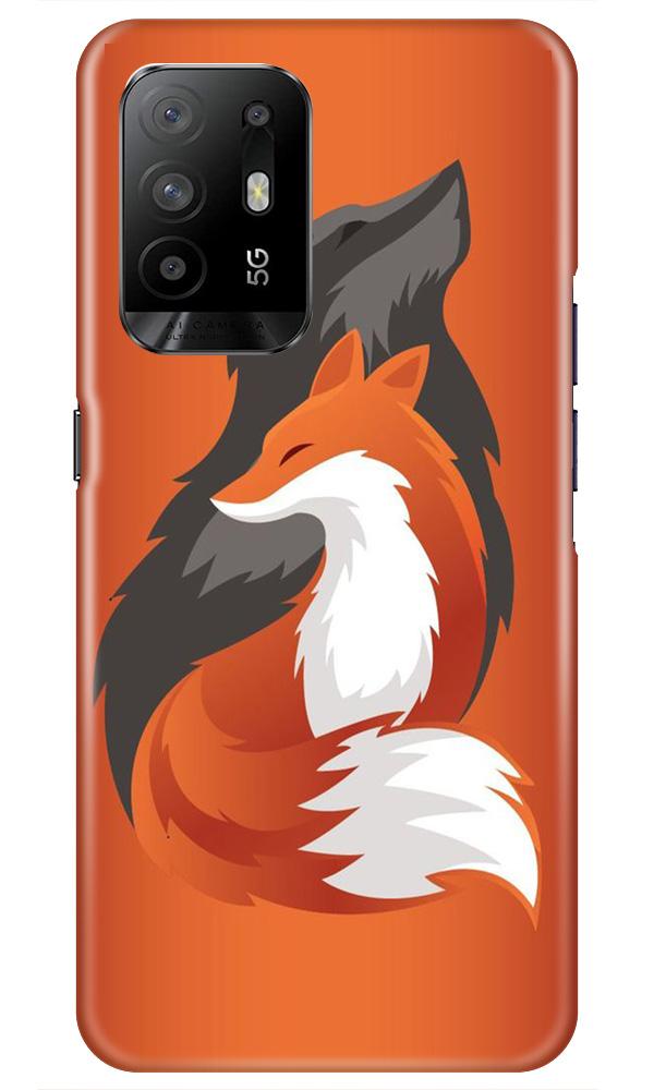 Wolf  Case for Oppo F19 Pro Plus (Design No. 224)