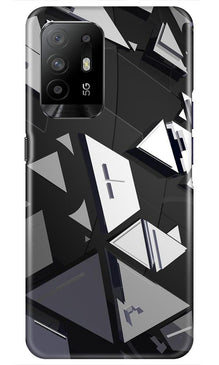 Modern Art Mobile Back Case for Oppo F19 Pro Plus (Design - 230)