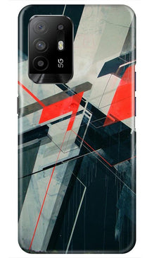 Modern Art Mobile Back Case for Oppo F19 Pro Plus (Design - 231)