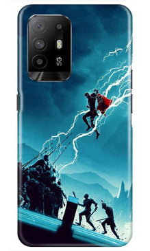 Thor Avengers Mobile Back Case for Oppo F19 Pro Plus (Design - 243)
