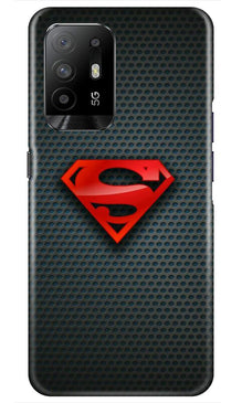 Superman Mobile Back Case for Oppo F19 Pro Plus (Design - 247)