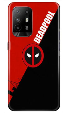 Deadpool Mobile Back Case for Oppo F19 Pro Plus (Design - 248)