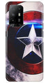 Captain America Shield Case for Oppo F19 Pro Plus (Design No. 250)