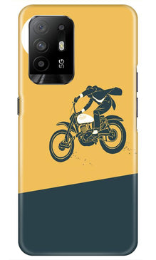 Bike Lovers Mobile Back Case for Oppo F19 Pro Plus (Design - 256)