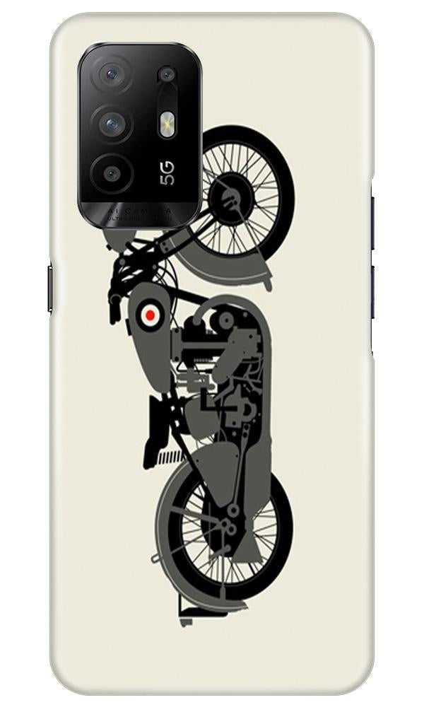 MotorCycle Case for Oppo F19 Pro Plus (Design No. 259)