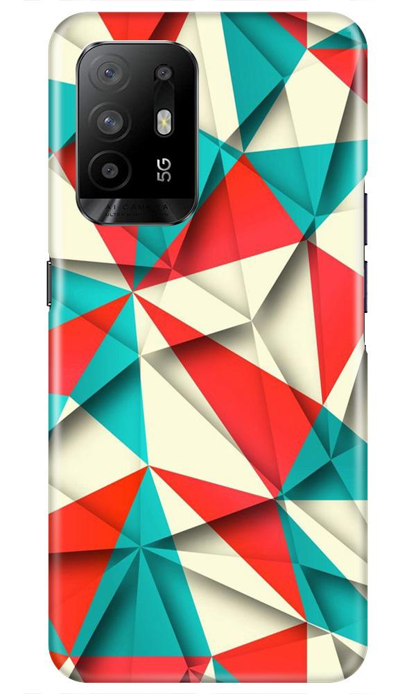 Mobile Cover For Oppo F19 Pro Plus Modern Art Mobile Back Case