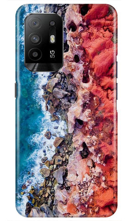 Sea Shore Case for Oppo F19 Pro Plus (Design No. 273)
