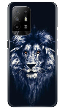 Lion Mobile Back Case for Oppo F19 Pro Plus (Design - 281)