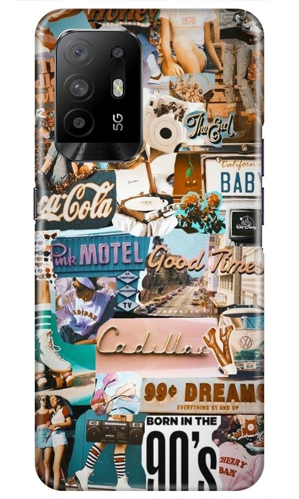 Vintage Design Case for Oppo F19 Pro Plus (Design No. 284)