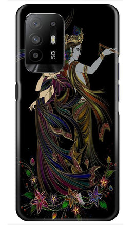 Radha Krishna Case for Oppo F19 Pro Plus (Design No. 290)