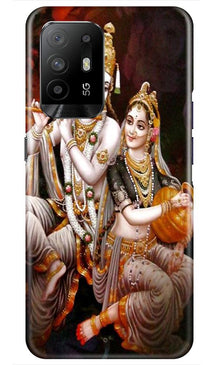 Radha Krishna Mobile Back Case for Oppo F19 Pro Plus (Design - 292)
