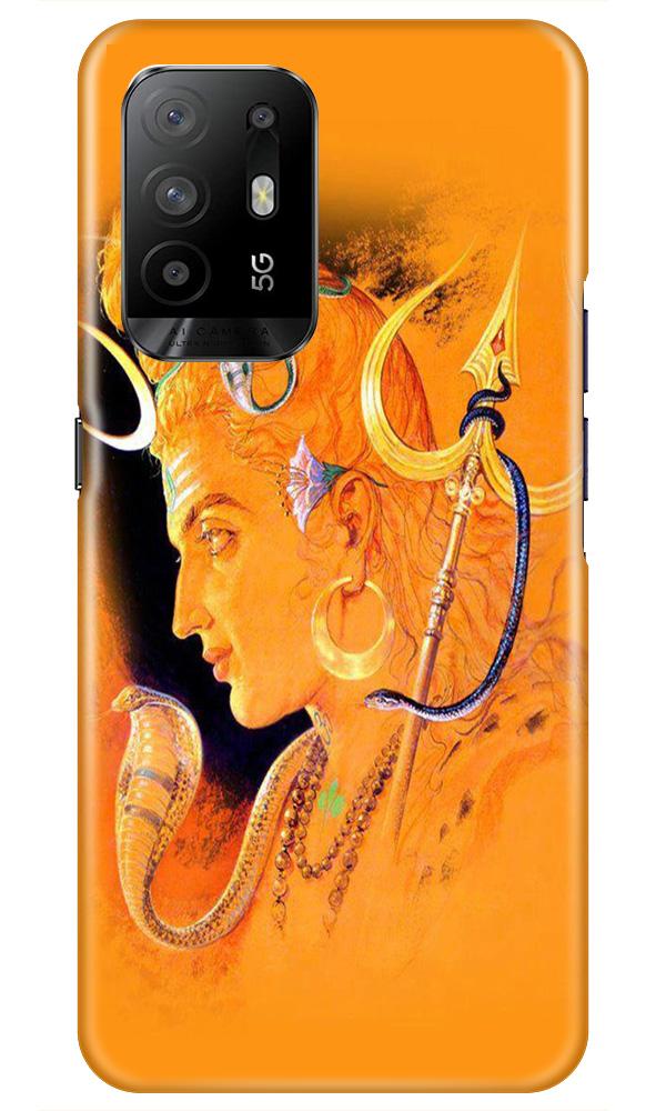 Lord Shiva Case for Oppo F19 Pro Plus (Design No. 293)