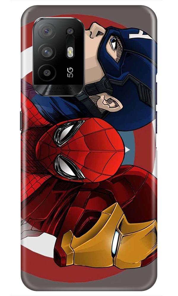 Superhero Mobile Back Case for Oppo F19 Pro Plus (Design - 311)