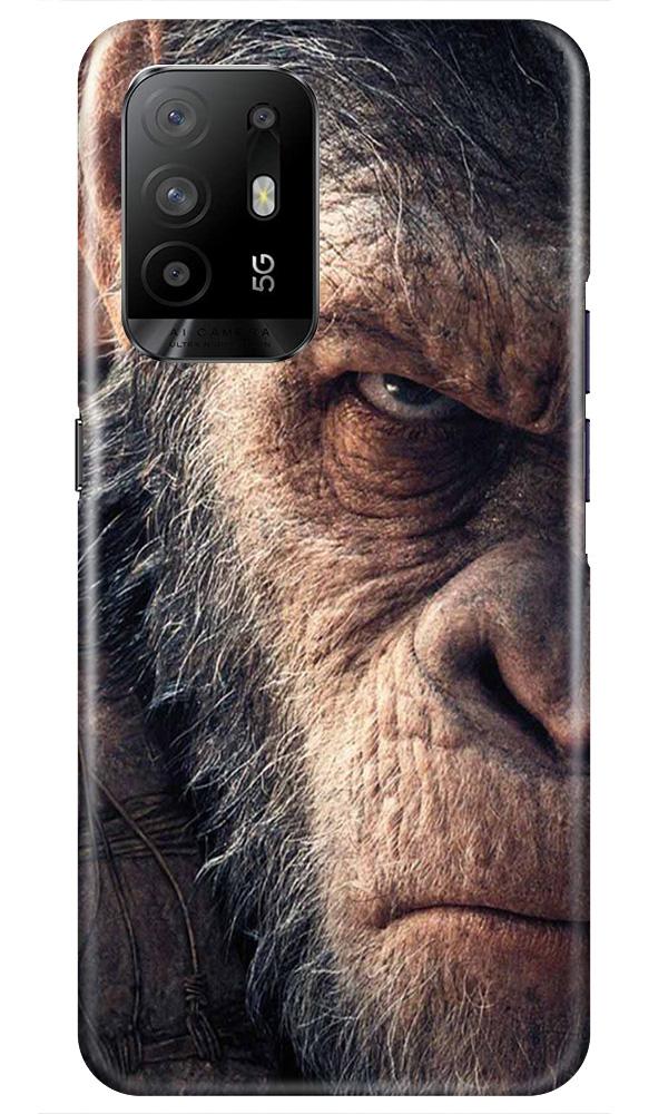 Angry Ape Mobile Back Case for Oppo F19 Pro Plus (Design - 316)