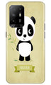 Panda Bear Mobile Back Case for Oppo F19 Pro Plus (Design - 317)