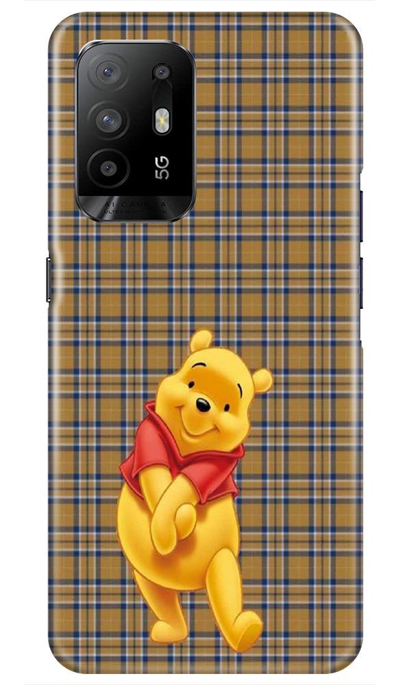 Pooh Mobile Back Case for Oppo F19 Pro Plus (Design - 321)