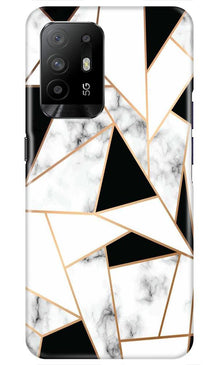 Marble Texture Mobile Back Case for Oppo F19 Pro Plus (Design - 322)
