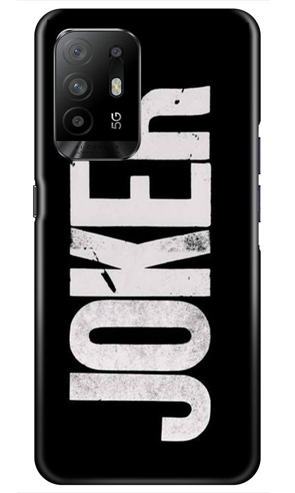 Joker Mobile Back Case for Oppo F19 Pro Plus (Design - 327)