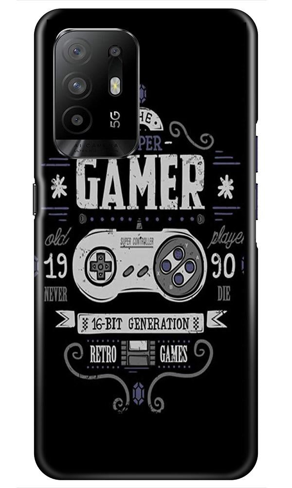 Gamer Mobile Back Case for Oppo F19 Pro Plus (Design - 330)