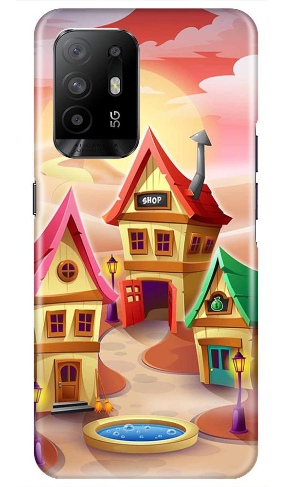 Sweet Home Mobile Back Case for Oppo F19 Pro Plus (Design - 338)
