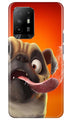 Dog Mobile Back Case for Oppo F19 Pro Plus (Design - 343)