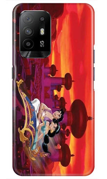 Aladdin Mobile Back Case for Oppo F19 Pro Plus (Design - 345)