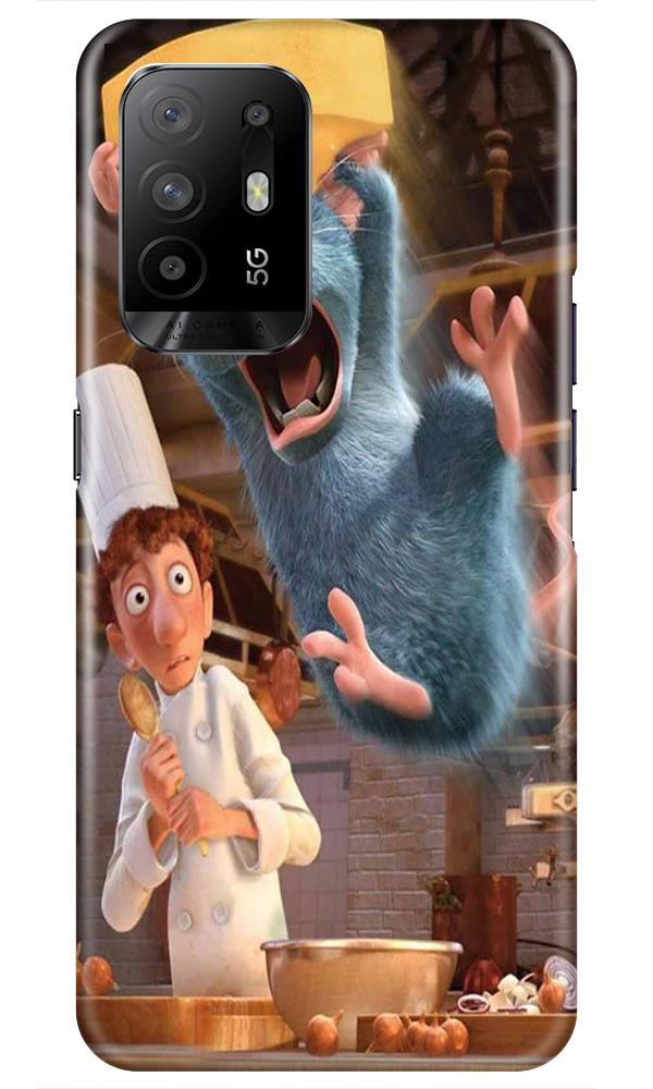 Ratatouille Mobile Back Case for Oppo F19 Pro Plus (Design - 347)