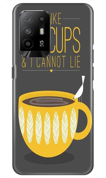 Big Cups Coffee Mobile Back Case for Oppo F19 Pro Plus (Design - 352)