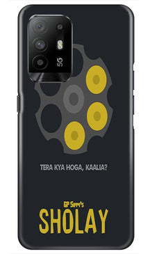 Sholay Mobile Back Case for Oppo F19 Pro Plus (Design - 356)