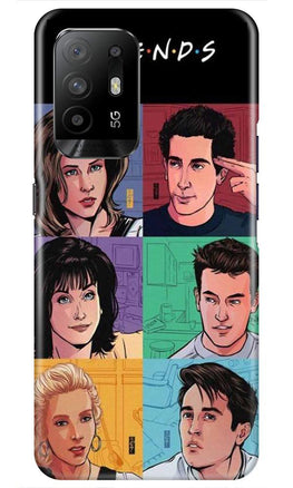 Friends Mobile Back Case for Oppo F19 Pro Plus (Design - 357)