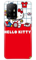 Hello Kitty Mobile Back Case for Oppo F19 Pro Plus (Design - 363)