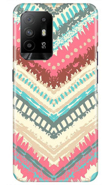Pattern Mobile Back Case for Oppo F19 Pro Plus (Design - 368)
