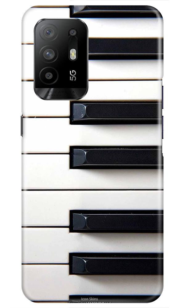 Piano Mobile Back Case for Oppo F19 Pro Plus (Design - 387)