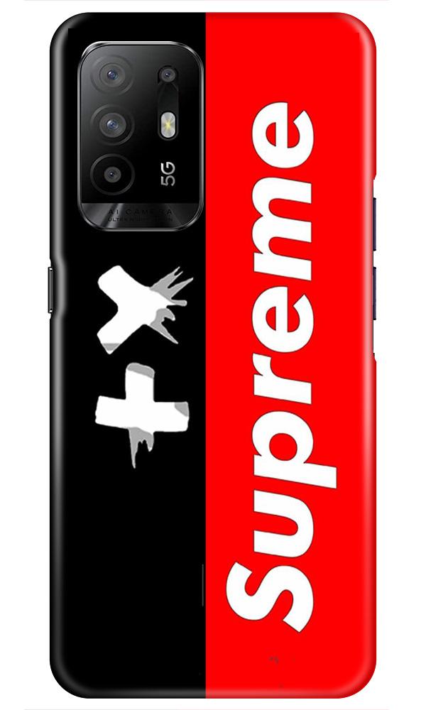 Supreme Mobile Back Case for Oppo F19 Pro Plus (Design - 389)